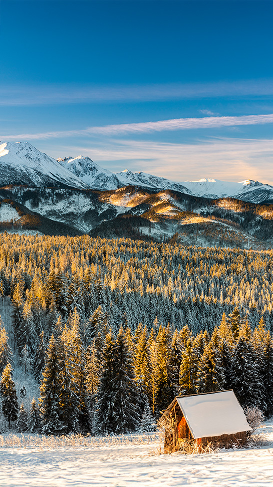 Widok na  tatry